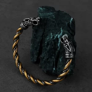 bracelet scandinave viking torque
