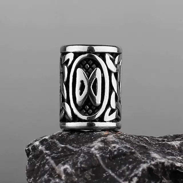 Perle de barbe viking rune dagaz