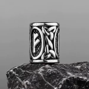 Perle de barbe viking rune fehu