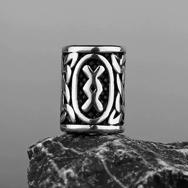 Perle de barbe viking rune ingwaz