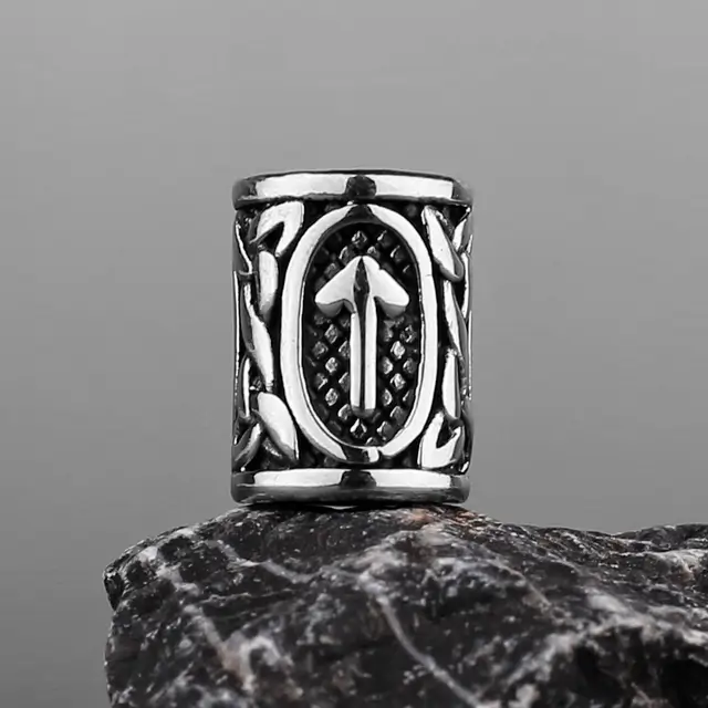 Perle de barbe viking rune tiwaz